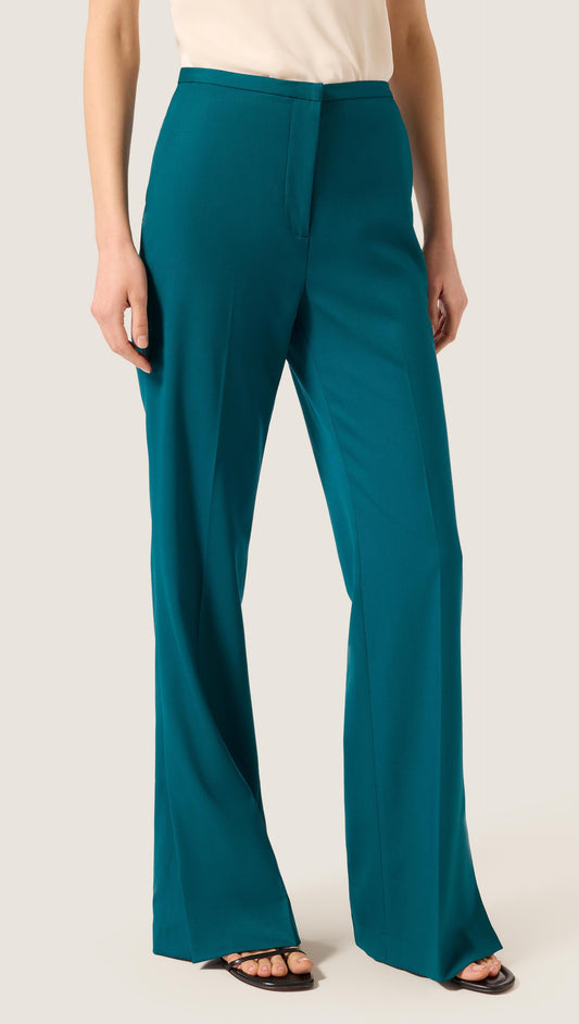 Prince Trouser in Seasonless Wool | Deep Teal